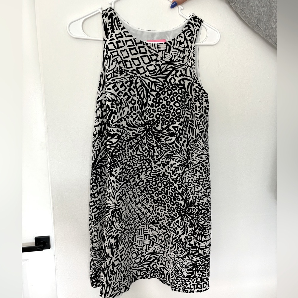 Lilly Pulitzer black and white dress